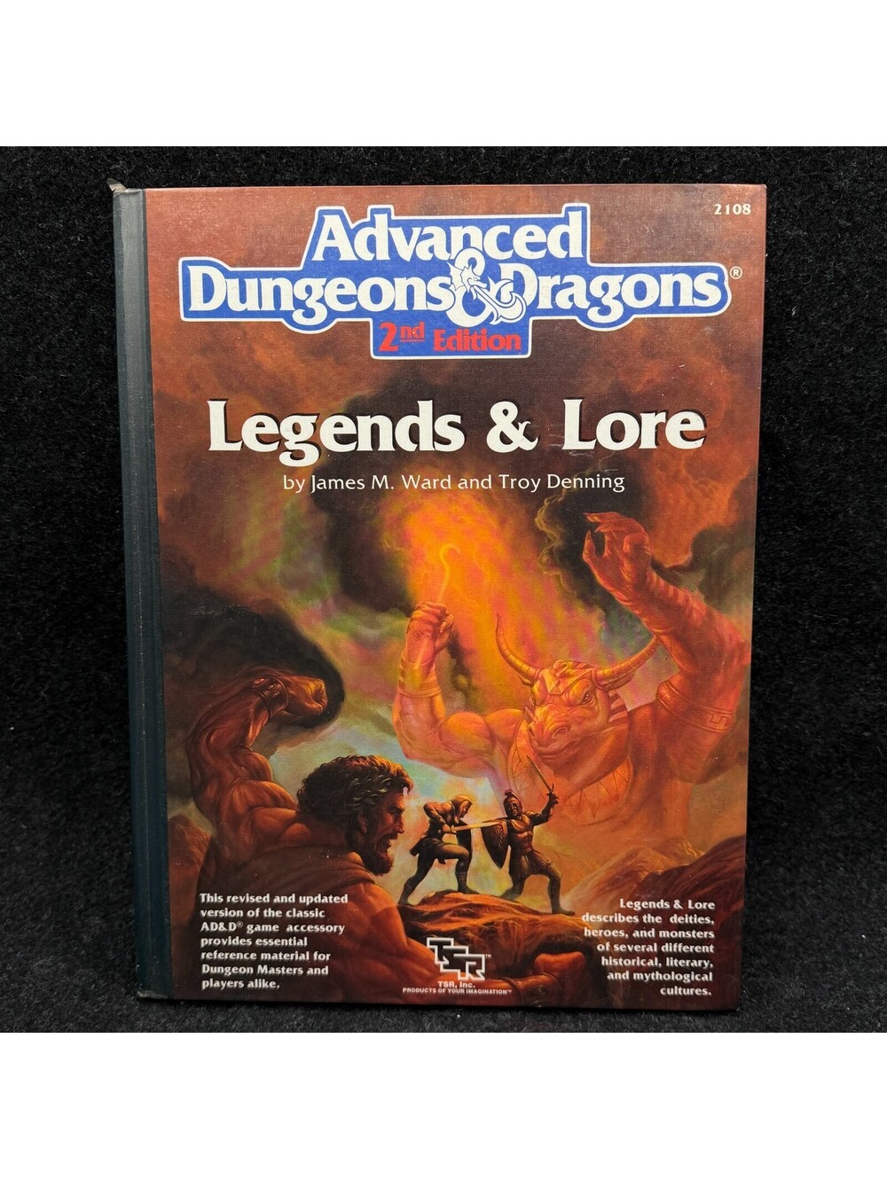 AD&D Legends & Lore - Advanced Dungeons & Dragons TSR 2108